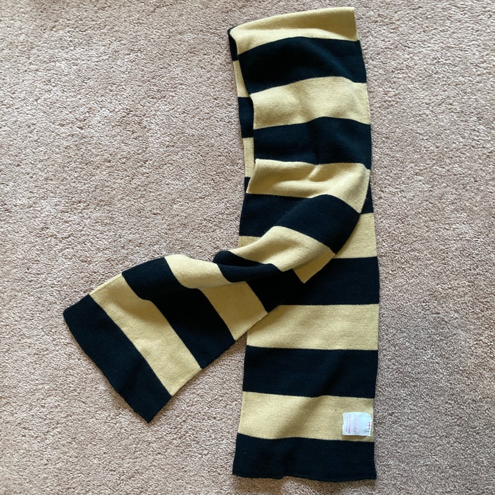 NWOT Striped Y2K Scarf 🖤✨🖤✨